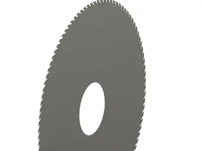 circular saw blade Free 3D print model