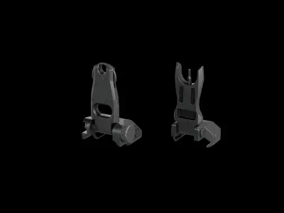 FB Radom Ironsights Low-poly 3D model