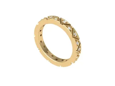 Wedding Full eternity Band 3D print model