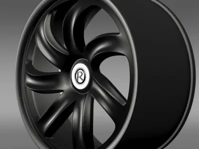 R Spirit rim 3D model