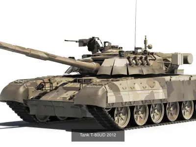 Collection of modern models of main battle tanks 2 3D Model Pack