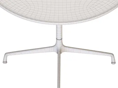 EAMES Dining Table And Chairs 3D model