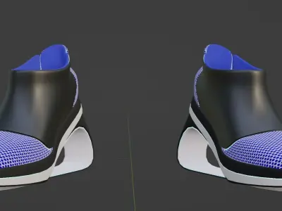 Sci Fi Shoes 3D model