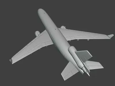 McDonnell Douglas MD-11 ready to 3D printing 3D print model