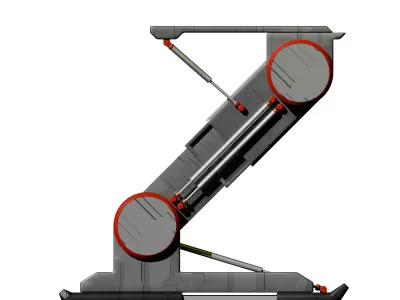 VTOL LANDING GEAR 3D model