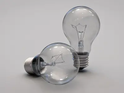 Light Bulb 3D model purchase