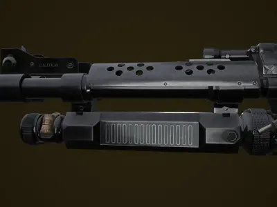 the old bloods short gun46 3D model