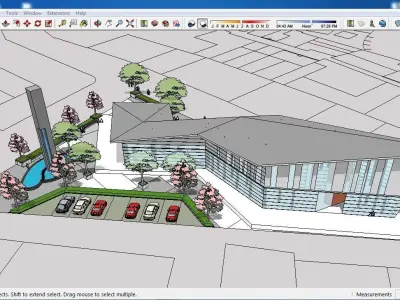 Sketchup Museum 125 3D model