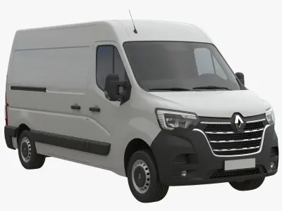 Renault Master L2H2 van 2020 3D model