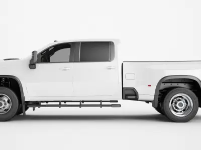 Pickup Truck Generic 02 3D model