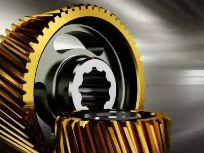 Gears two Free 3D model