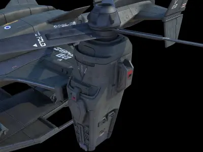 UH-144 HQ-3d model 3D model
