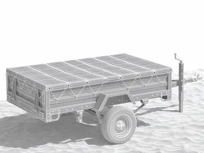 Remorque 02 3D model