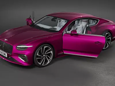 2025 Bentley Continental GT Speed 3D model