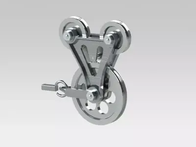 towing hook 3D model