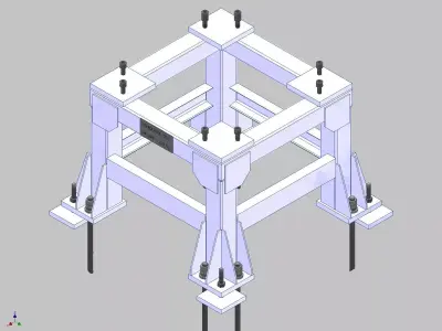 26376-ROBOT BASE BX200L-700 3D model