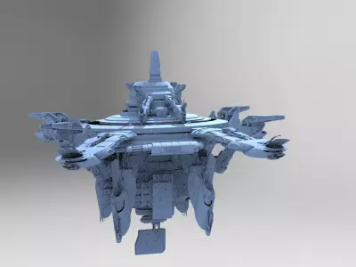 Sci-Fi Droid 2  3D model