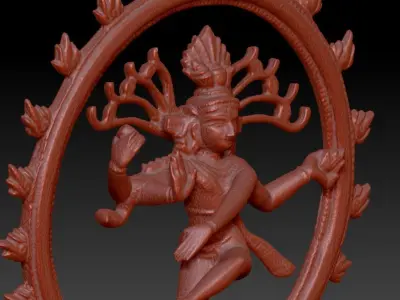 Shiva Nataraja The Lord of Dance 3D print model