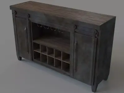 Bagley Sideboard 3D model