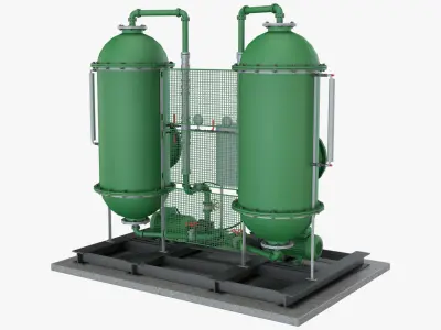Industrial Part 1 3D model