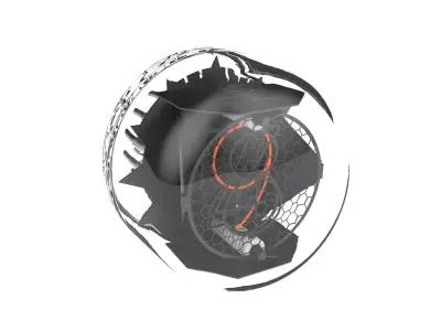Electronic component 15 3D model