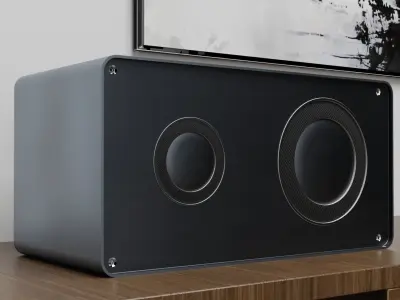 Audio System Free low-poly 3D model purchase