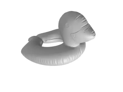 Duck inflatable - papera - sea beach Free 3D print model