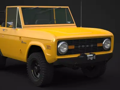 Bronco 4x4 1966 3D model