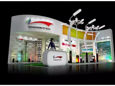 Exhibition - Area -6X12-3DMAX2009-018 3D model