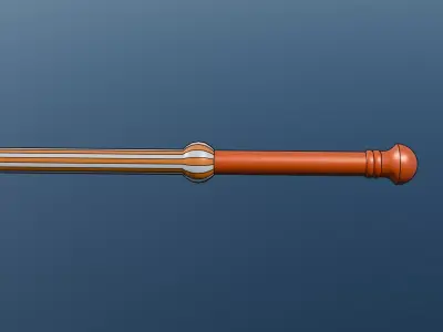 One Piece Sorcery Clima Tact Low-poly 3D model