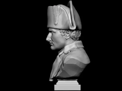 Napoleon Buonaparte v2 With hat 3D print model