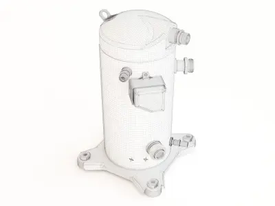 Copeland Scroll ZB 15 3D model