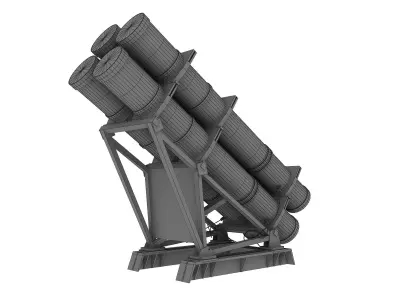 NAVAL WEAPON AND MISSILE SYSTEMS 3D model