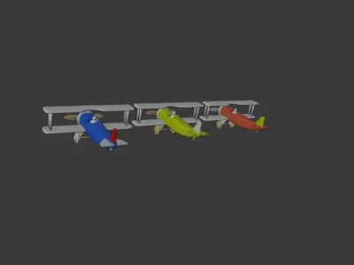 Airplanes 3D 3D model