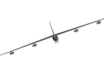 Boeing B-52 Stratofortress 3D model 6
