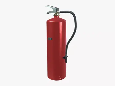 Water Fire Extinguisher 3D model
