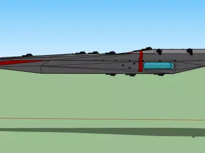 ucsc ships 3D model