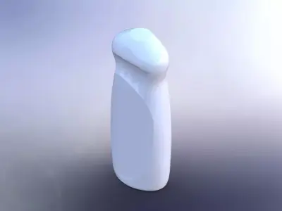 Fairy 650 Ml Detergent Bottle 3D model