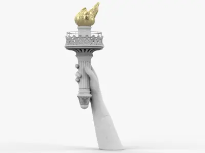 Torch Liberty 3D model
