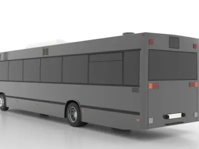 MAN 888 SU322 Low Low-poly 3D model