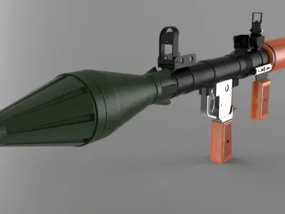 RPG 7V 3D model