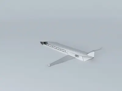 Learjet 45 Free 3D model