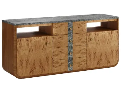 Basil Sideboard by Soho Home 3D model