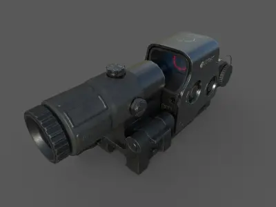 EOTech HHS II Low-poly 3D model