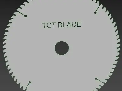 Saw Blade 3D model