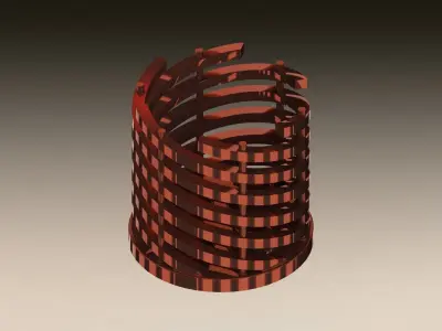 Figulo Candle holder Free 3D model