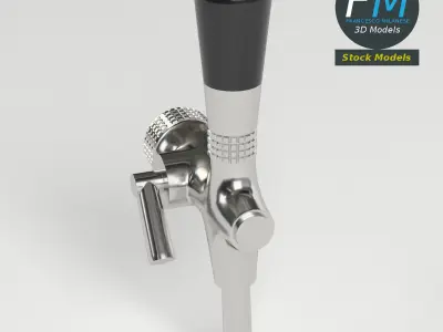 Beer tap faucet 1 3D model
