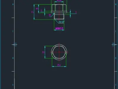 PE250x400 JAW CRUSHER 3D model