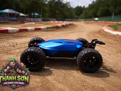 RC Off Road Racing Truggy 3D Model 3D print model