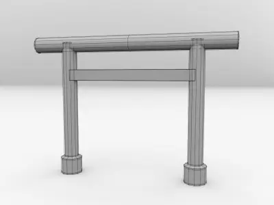 Shinmei Torii 3D model purchase